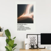 interstellar 2014 poster (Heimbüro)