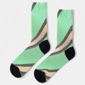 Interstellar Abstrakt Socken (Linkes Detail)