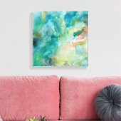 Interstellar | Aquamariner blauer Himmel Leinwanddruck (Insitu (Wohnzimmer))