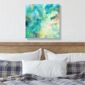 Interstellar | Aquamariner blauer Himmel Leinwanddruck (Insitu (Schlafzimmer))