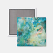 Interstellar | Aquamariner blauer Himmel Magnet (Vorderseite/Rückseite)