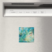 Interstellar | Aquamariner blauer Himmel Magnet (In Situ (Geschirrspüler))