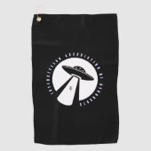 Interstellar Association of Gyronauts Disk Towel Golfhandtuch (Vorderseite)