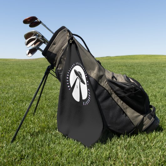 Interstellar Association of Gyronauts Disk Towel Golfhandtuch (Gras)