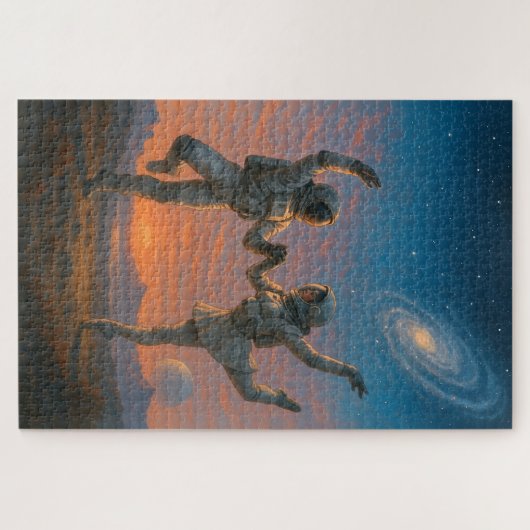 Interstellar Ballet auf Alien Planet Puzzle (Horizontal)