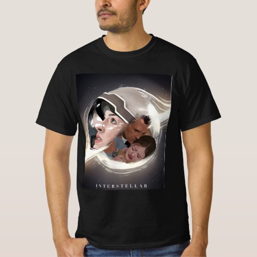 " Interstellar-Film " T-Shirt (Vorderseite)