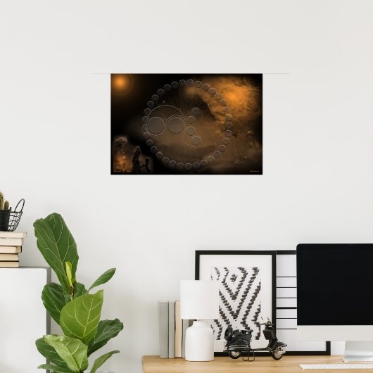 Interstellar Poster (Heimbüro)