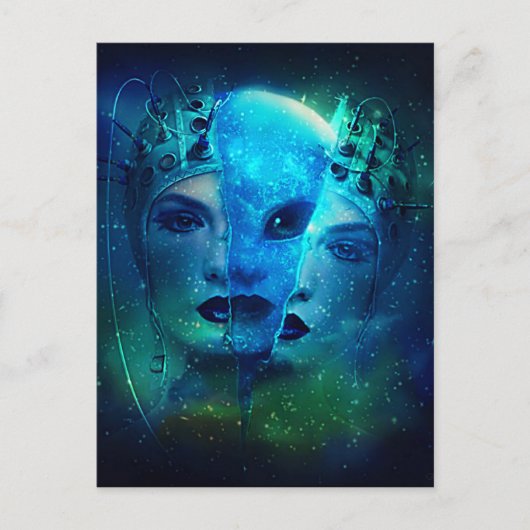 Interstellar Postkarte (Vorderseite)