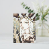 Interstellar Postkarte (Stehend Vorderseite)