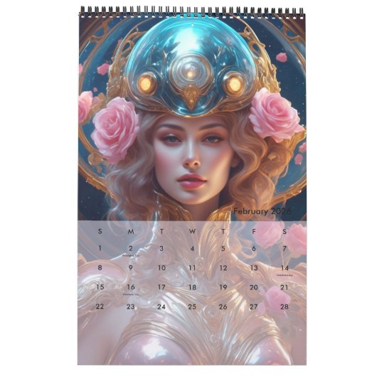 Interstellar Queens by Ivy und Bat Art Kalender (Feb 2026)