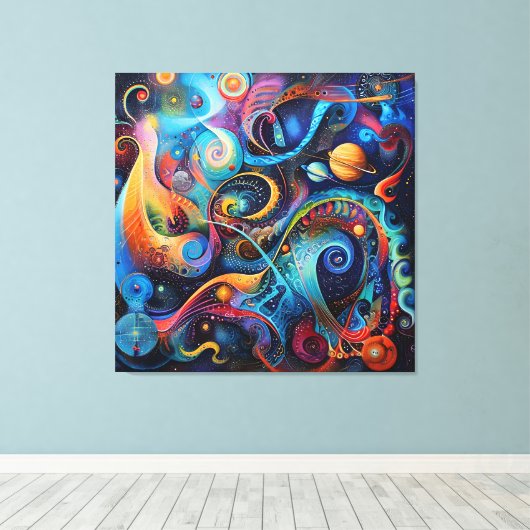 Interstellar Rhapsody Leinwanddruck (Insitu (Holzboden))