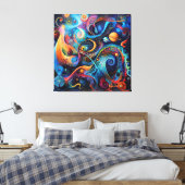 Interstellar Rhapsody Leinwanddruck (Insitu (Schlafzimmer))