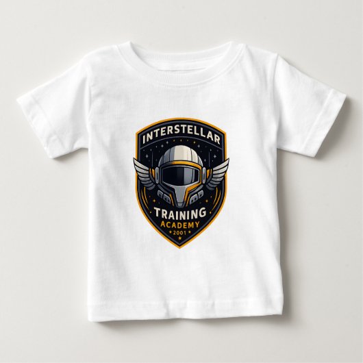 Interstellar Training Academy Baby T-Shirt (Vorderseite)