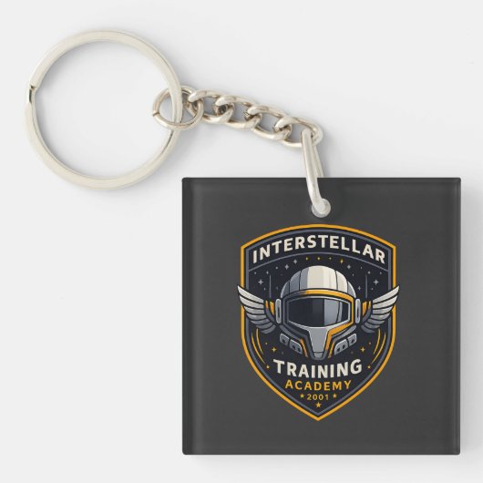Interstellar Training Academy Emblem Keychain  Schlüsselanhänger (Vorderseite)
