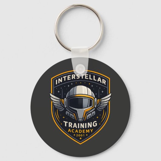 Interstellar Training Academy Round keychain Schlüsselanhänger (Vorderseite)