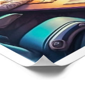 Interstellar Travel Poster (Ecke)