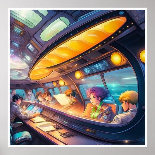 Interstellar Travel Poster (Vorne)