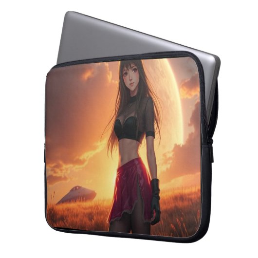 Interstellare Reisen, Stil und Schönheit Laptopschutzhülle (Vorderseite Links)