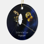 Interstellare Voyager Raumsonde Keramik Ornament (Links)