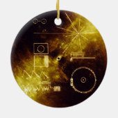 Interstellare Voyager Raumsonde Keramik Ornament (Hinten)