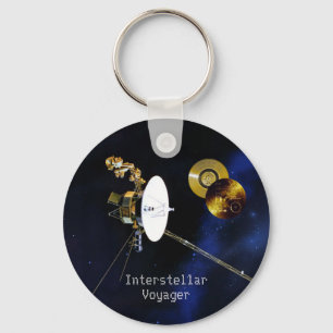 Interstellare Voyager Raumsonde Schlüsselanhänger
