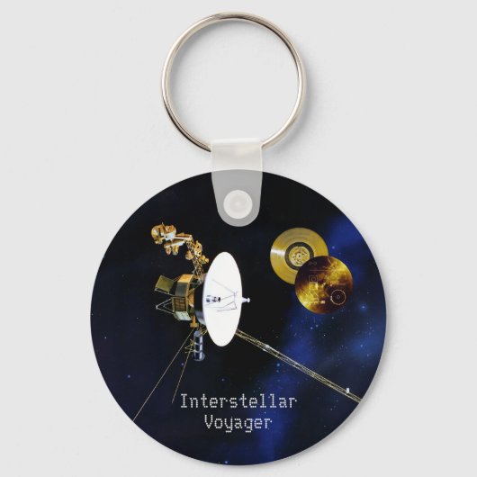 Interstellare Voyager Raumsonde Schlüsselanhänger (Vorderseite)