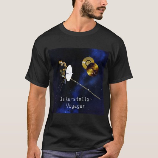 Interstellare Voyager Raumsonde T-Shirt (Vorderseite)