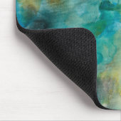 Interstellarer | aquamariner blauer Himmel Mousepad (Ecke)