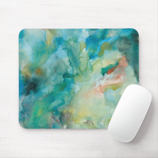 Interstellarer | aquamariner blauer Himmel Mousepad (Mit Mouse)