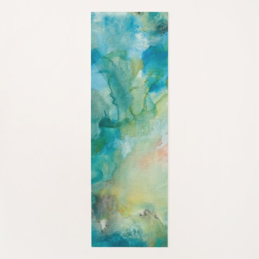 Interstellarer | aquamariner blauer Himmel Yogamatte (Vorderseite)