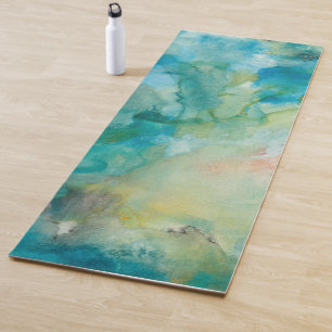 Interstellarer   aquamariner blauer Himmel Yogamatte