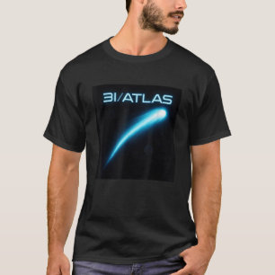 Interstellares 3I Atlas Kometen Emblem UFO Alien S T-Shirt