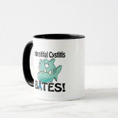 Interstitielle Cystitis BITES Tasse (Vorderseite Links)