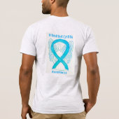 Interstitielle Cystitis (IC) Awareness Ribbon Shir T-Shirt (Rückseite)