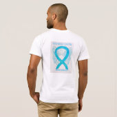 Interstitielle Cystitis (IC) Awareness Ribbon T-Sh T-Shirt (Schwarz voll)