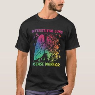 Interstitielle Lungenerkrankung Kriegerribbons T-Shirt