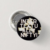 Intertextuell Nifty Button #2 (Vorne & Hinten)