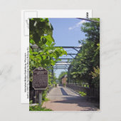 Interurban Bridge Postkarte (Vorne/Hinten)