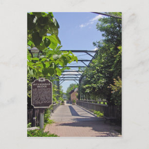 Interurban Bridge Postkarte