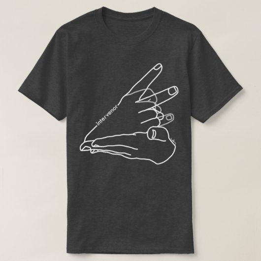 Intervenor white lines T-Shirt (Design vorne)