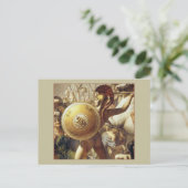 Intervention Sabine Women von David Postkarte (Stehend Vorderseite)