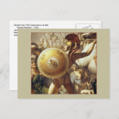 Intervention Sabine Women von David Postkarte (Vorne/Hinten)