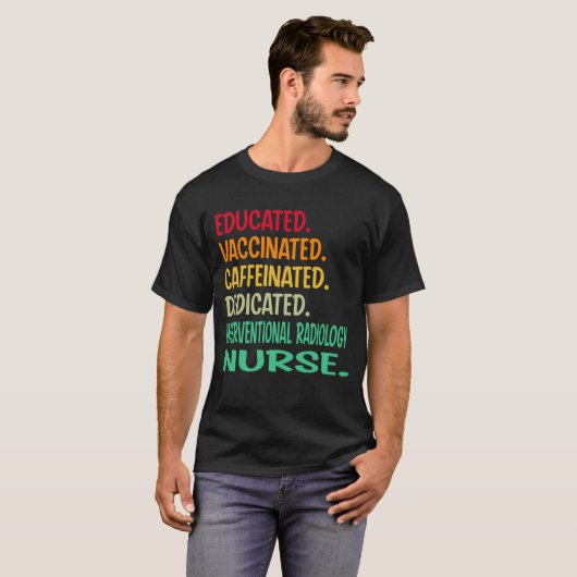 Interventionale Radiologiekrankheit. Erziehter Imp T-Shirt (Vorne ganz)