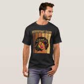 Interventionist Lehrer Afro African Black History T-Shirt (Vorne ganz)