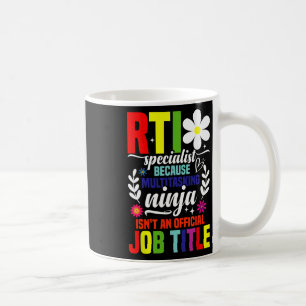 Interventionslehrer Ninja-Antwortintervention T Kaffeetasse