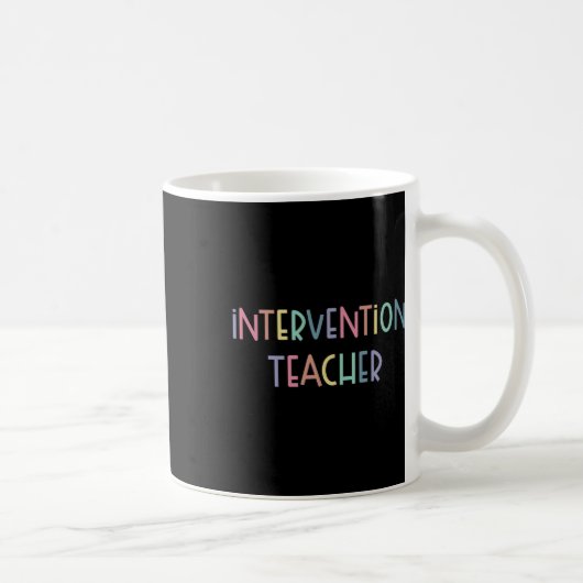 Interventionslehrer Schülerteam Frühinterventionst Kaffeetasse (Rechts)