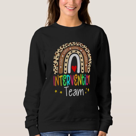 Interventionslehrer-Spezialistenteam Para-Interven Sweatshirt (Vorderseite)