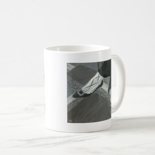 Interview Shoes Kaffeetasse (VorderseiteRechts)