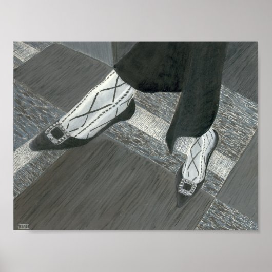 Interview Shoes Poster (Vorne)