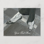 Interview Shoes Postkarte (Vorderseite)